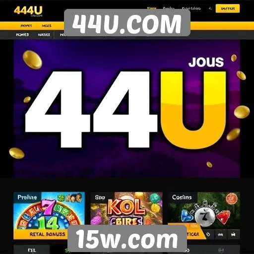 Análise das principais características do site 44U.COM